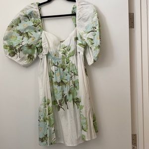 Free People floral sun dress
